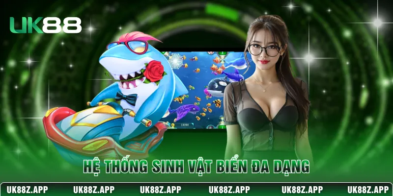 Hệ thống sinh vật biển đa dạng